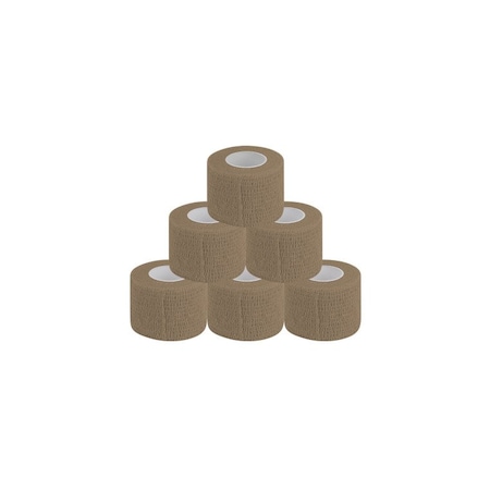 Oasis Self-Adherent Cohesive Tape, Hand Tear, 1 in. x 5 Yards, 30PK OT1TBX